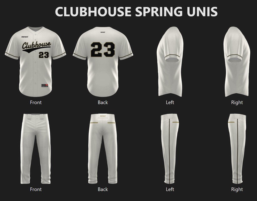 MARUCCI SUBLIMATED UNIFORM PACKAGE