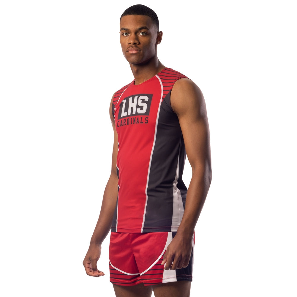 CHAMPRO JUICE SUBLIMATED TRACK FITTED SINGLET - Elite