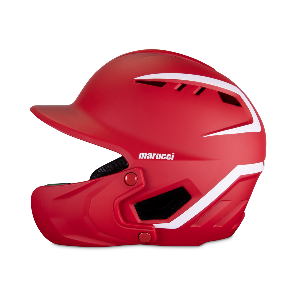 MARUCCI DURAVENT TWO-TONE HELMET WITH JAW GUARD