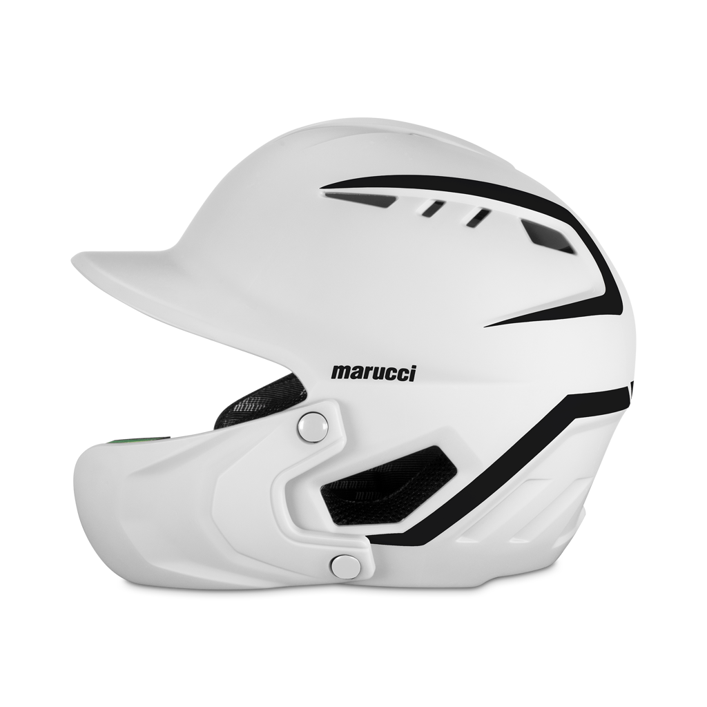 MARUCCI DURAVENT TWO-TONE HELMET WITH JAW GUARD